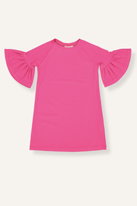 Kids Emilia Sun Dress - Sunset Pink