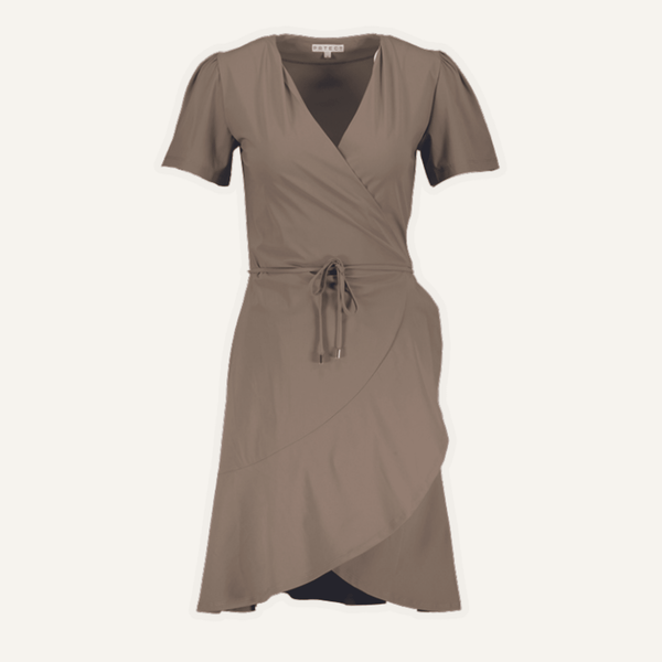 Antigua UV Dress UPF 50+ - Fudge Sun Protective Wrap Dress - PRTECT