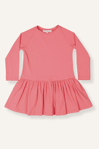 Children's Elsa Long Sleeved UV Dress UPF 50+ - Pink Sun Protective Dress - PRTECT