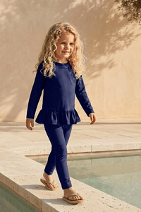 Kids Emilia Sun Top - Midnight - PRTECT