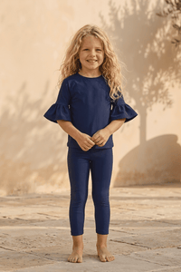 Kids Emilia Sun Top - Midnight - PRTECT