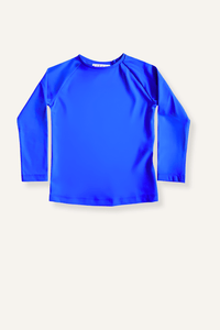 Kids Naples Long Sleeved Top - Mediterranean Blue - PRTECT