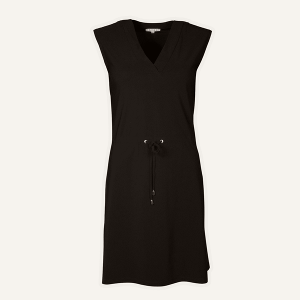 Mykonos UV Athleisure Dress UPF 50+ - Black Sun Protective Dress - PRTECT